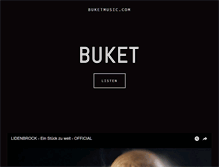 Tablet Screenshot of buketofficial.com